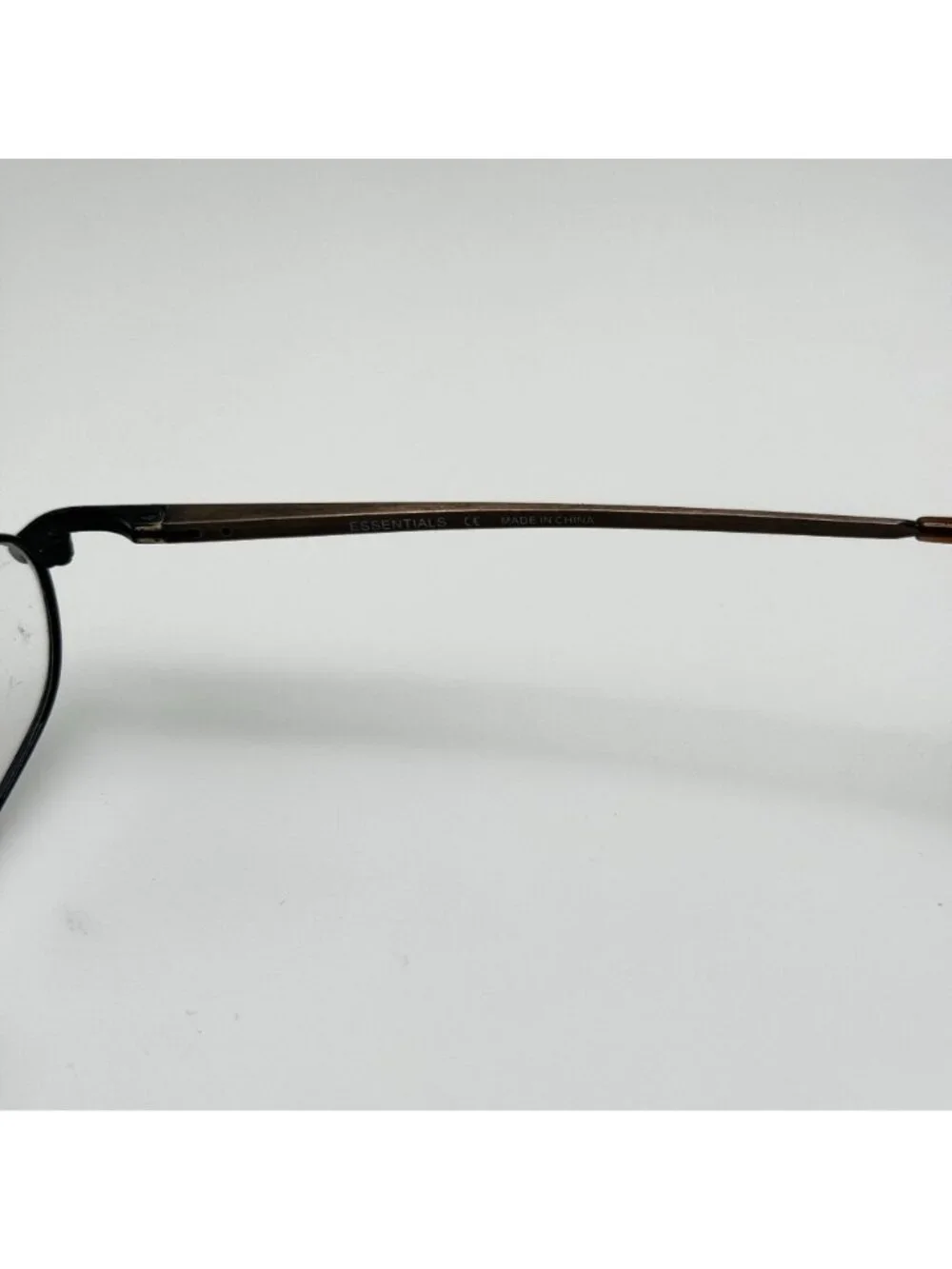 Essentials Eyeglasses Eye Glasses Frames EN 7654 Brown 45-18-13 Youth Kids